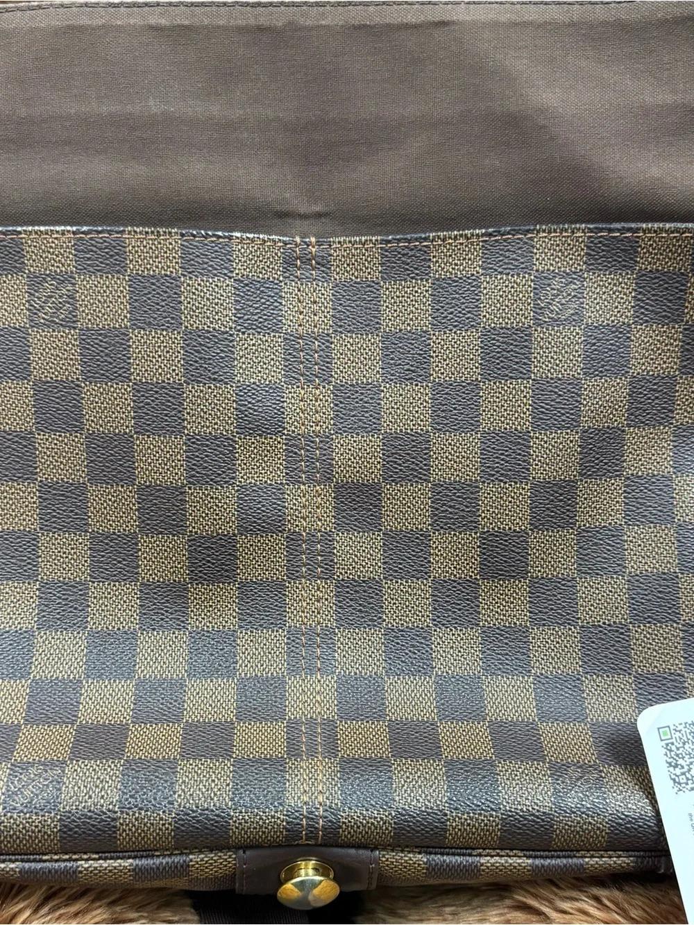 Louis Vuitton Damier Ebene Messenger Bag with COA